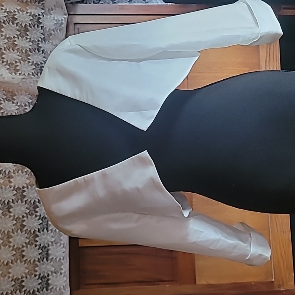 Light ivory taffeta bolero - size 18